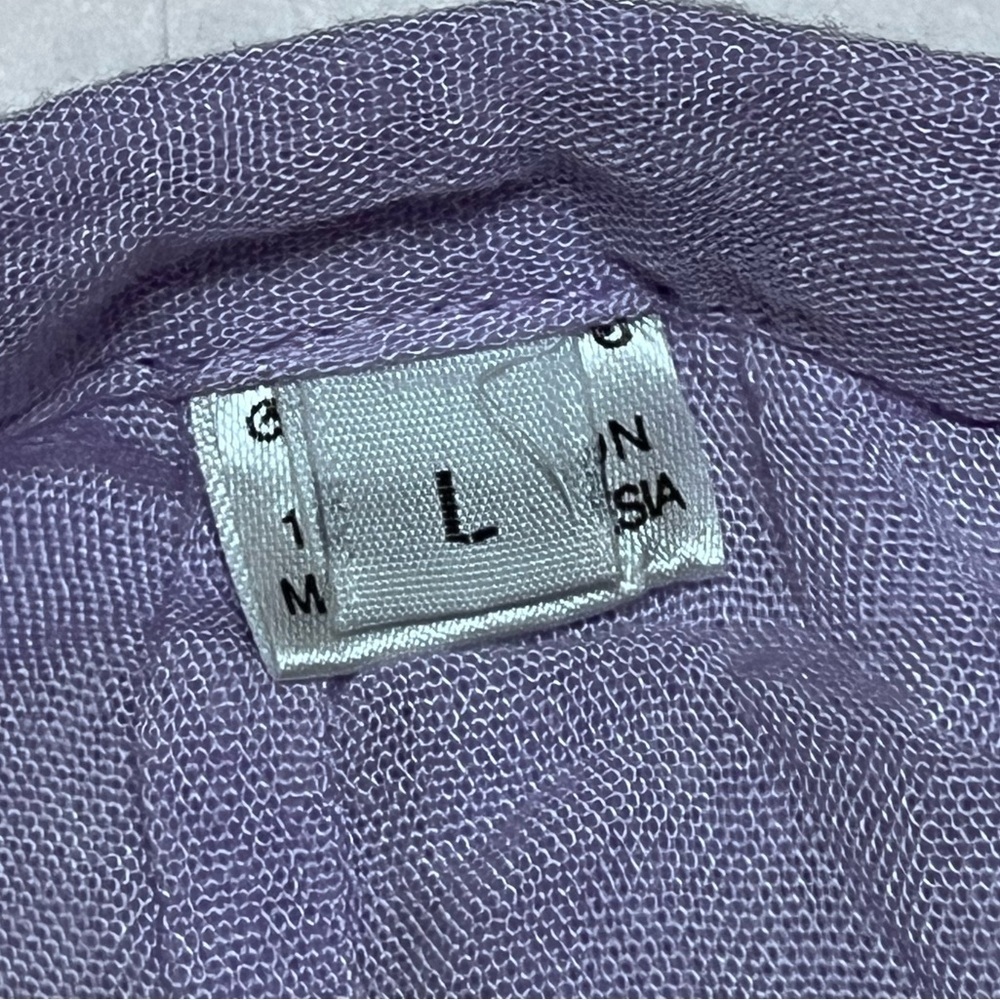 Fresh Produce Ombre Pants Size Large Purple Elastic Waist Pants - Picture 5 of 7